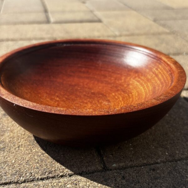 Sapele Small Bowl