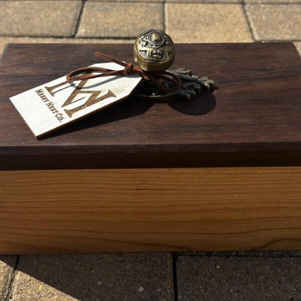 Cherry and Peruvian Walnut Box