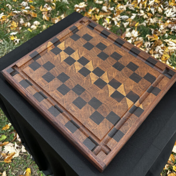 Cross Groove Cutting Board