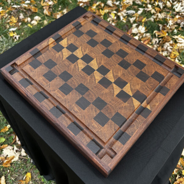 Cross Groove Cutting Board